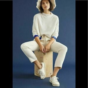 NWOT Anthropologie Alani Cashmere Mock sweater Medium